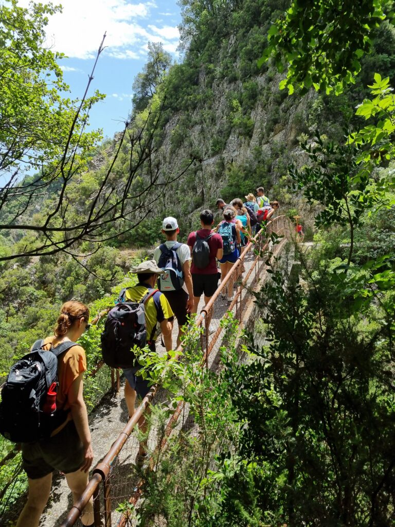 Cammino del Normanno. Tappa7bis. Bivongi. Verso la cascata del Marmarico