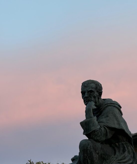 Stilo - Statua di Tommaso Campanella